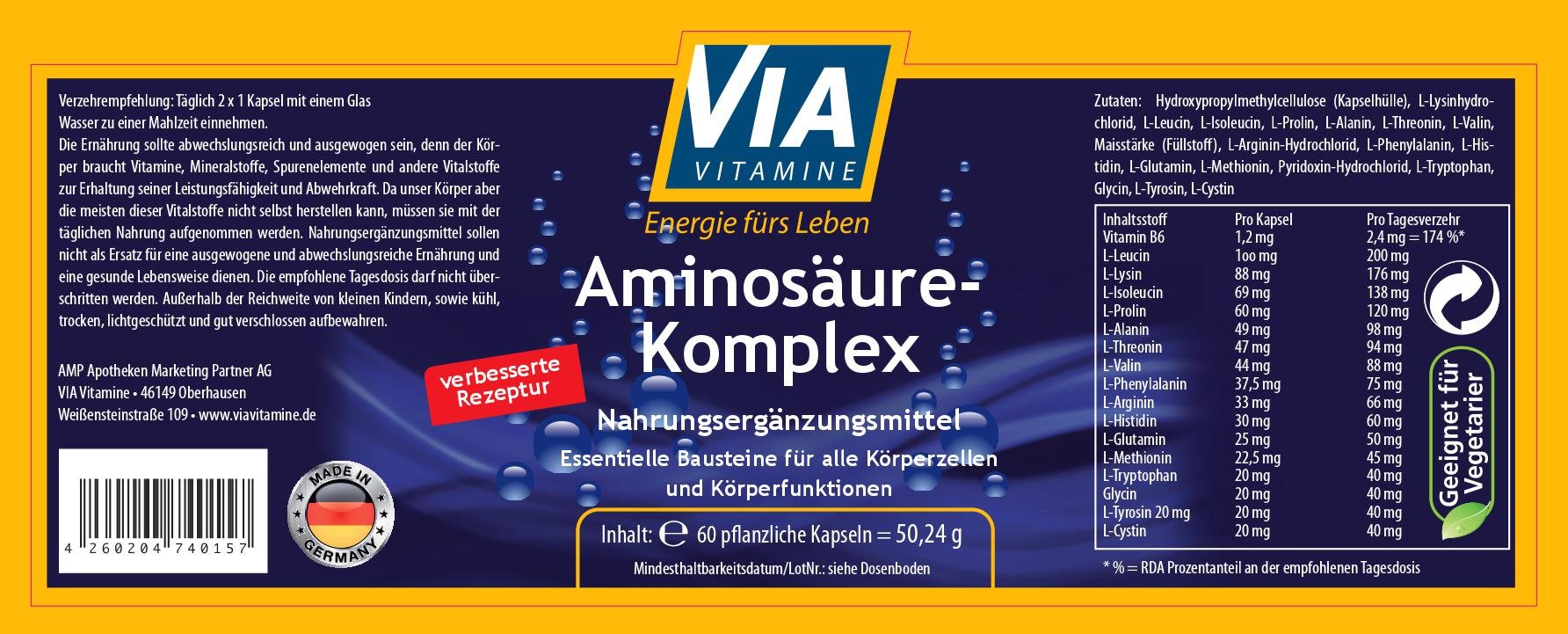 Aminosäure Komplex 3-er Sparpack