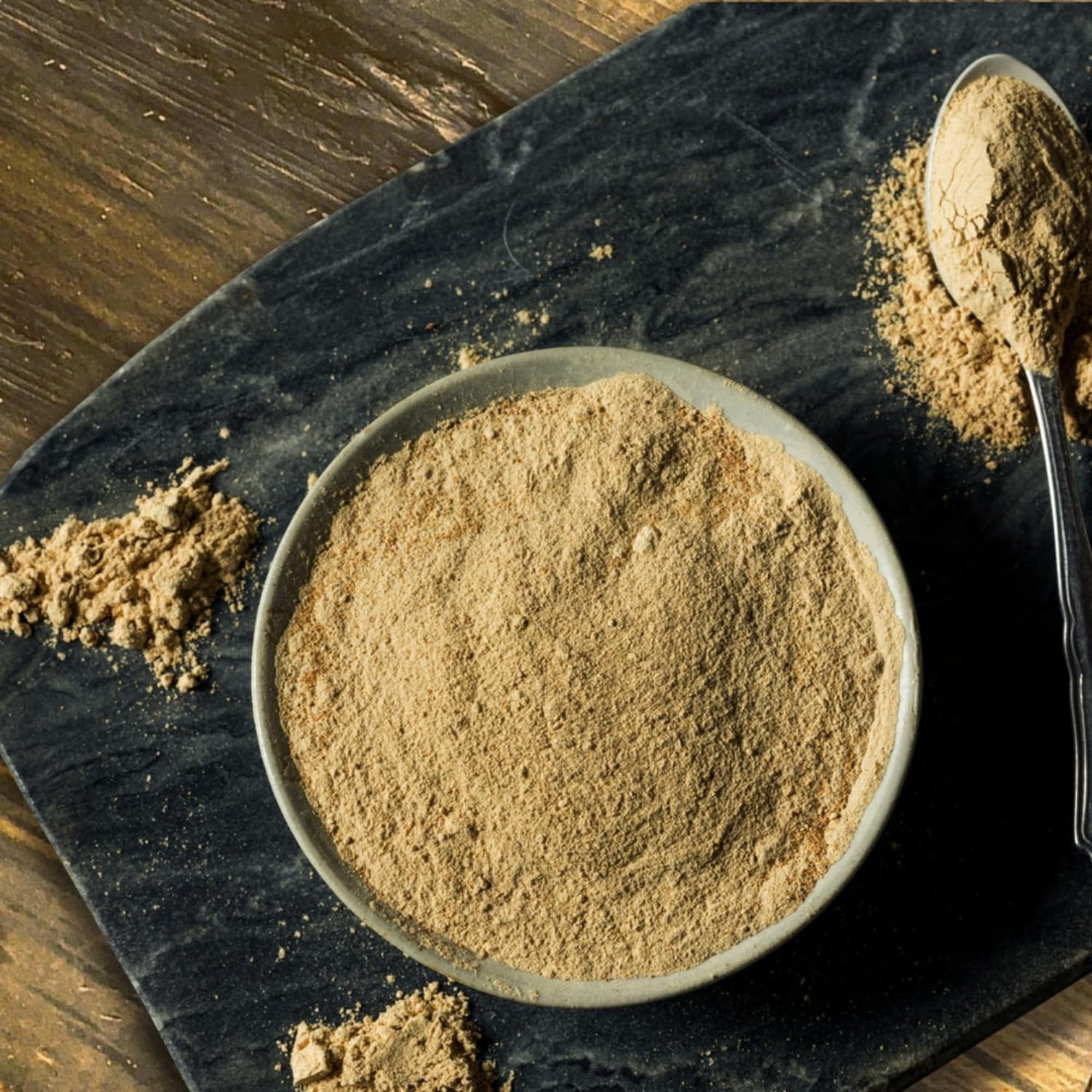 Green Tahr Maca Nera Peruviana in Polvere Bio 750g. 100% Pura estratta dalla Radice. Integratore Energizzante. Black Maca Root Powder Andina, Vegana e Senza Glutine