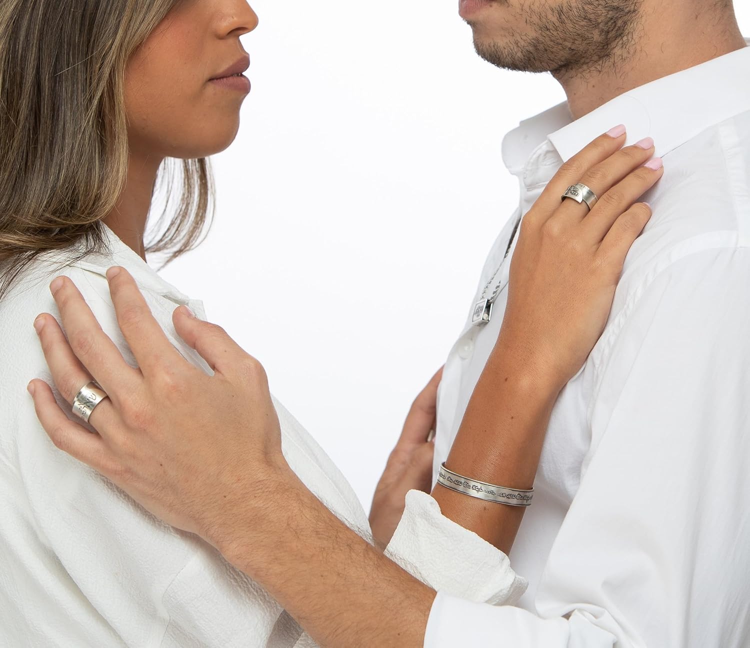 Priestly Blessing Bracelet – Christian Bible Verse Cuff in 925 Sterling Silver, Numbers 6:24 Scripture Jewelry, Aaron’s Blessing Prayer Bracelet, Faith Passover Gift Handmade in Israel by Hallel Jewelry