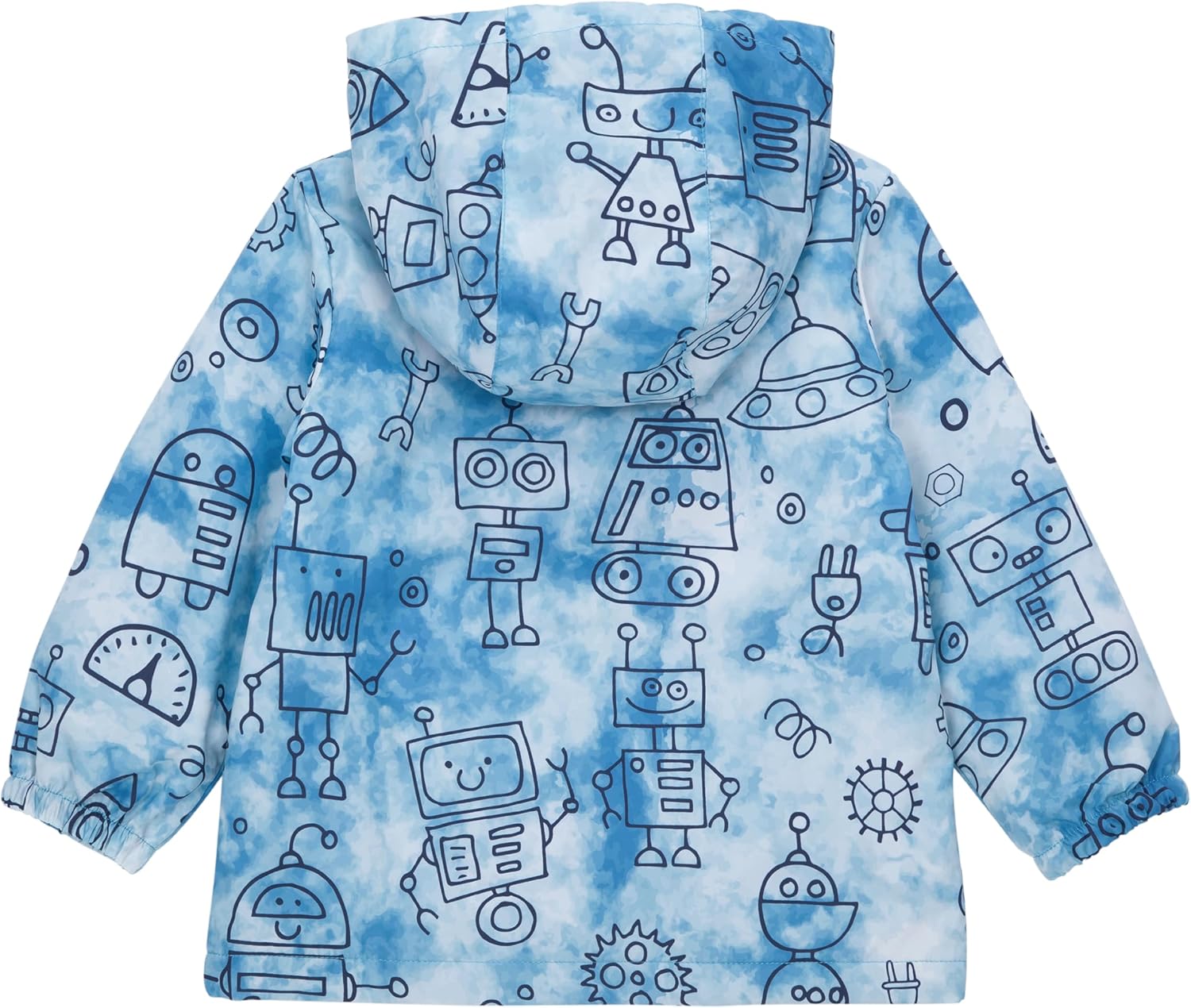 Rokka&Rolla Toddler Boys' Water-Resistant Fleece Lined Windbreaker Transitional Jacket - Image 2