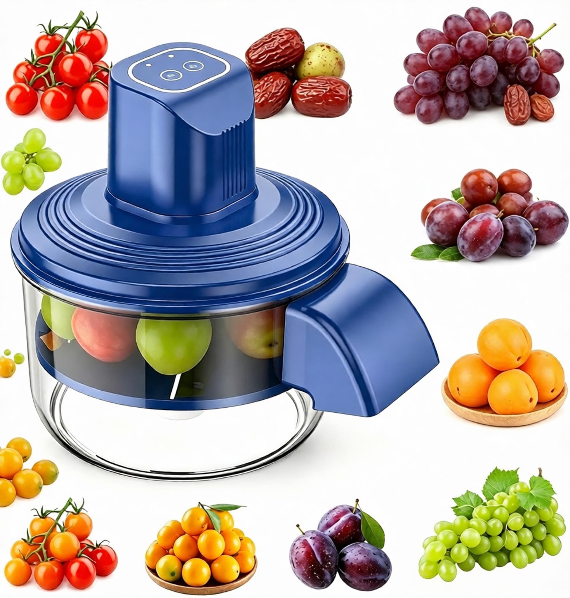 Electric Potato Peeler,Automatic Small Fruits Vegetable Grape Skin Remover