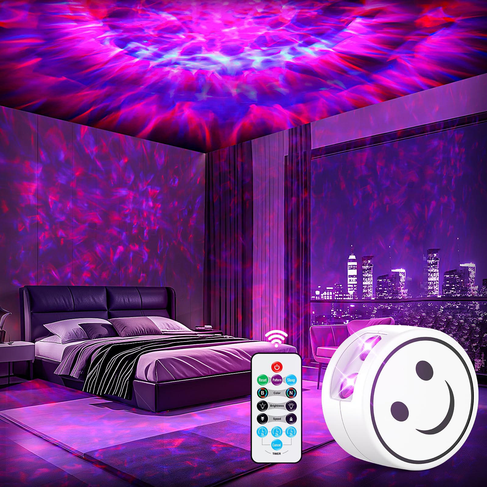 Galaxy Projector for Bedroom Galaxy Light Projector with 41 Lighting Modes Night Light for Kids Nebula Lamp with