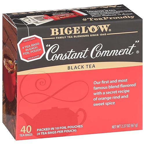 Miniatura 48 de Bigelow Vanilla Chai Black Tea, caja de 20 sobres (paquete de 6), té negro con cafeína, 120 bolsas de té en total