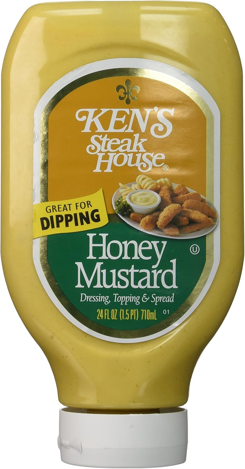 Ken's Steak House Squeezable Honey Mustard 24 fl oz Bottle Amazon.ca Grocery & Gourmet Food