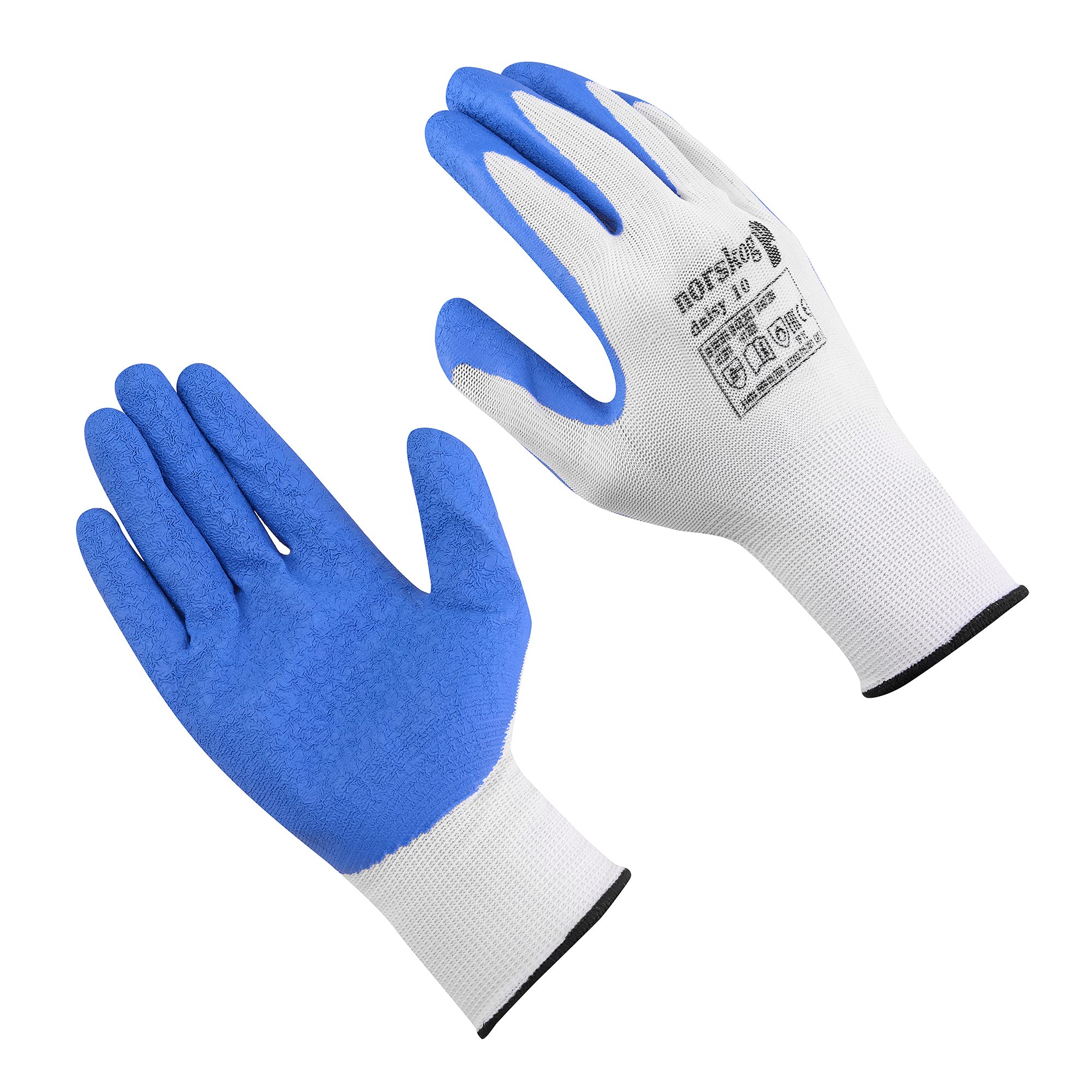 Guanti Da Lavoro In Pelle Di Capra E Cotone - Foto 3