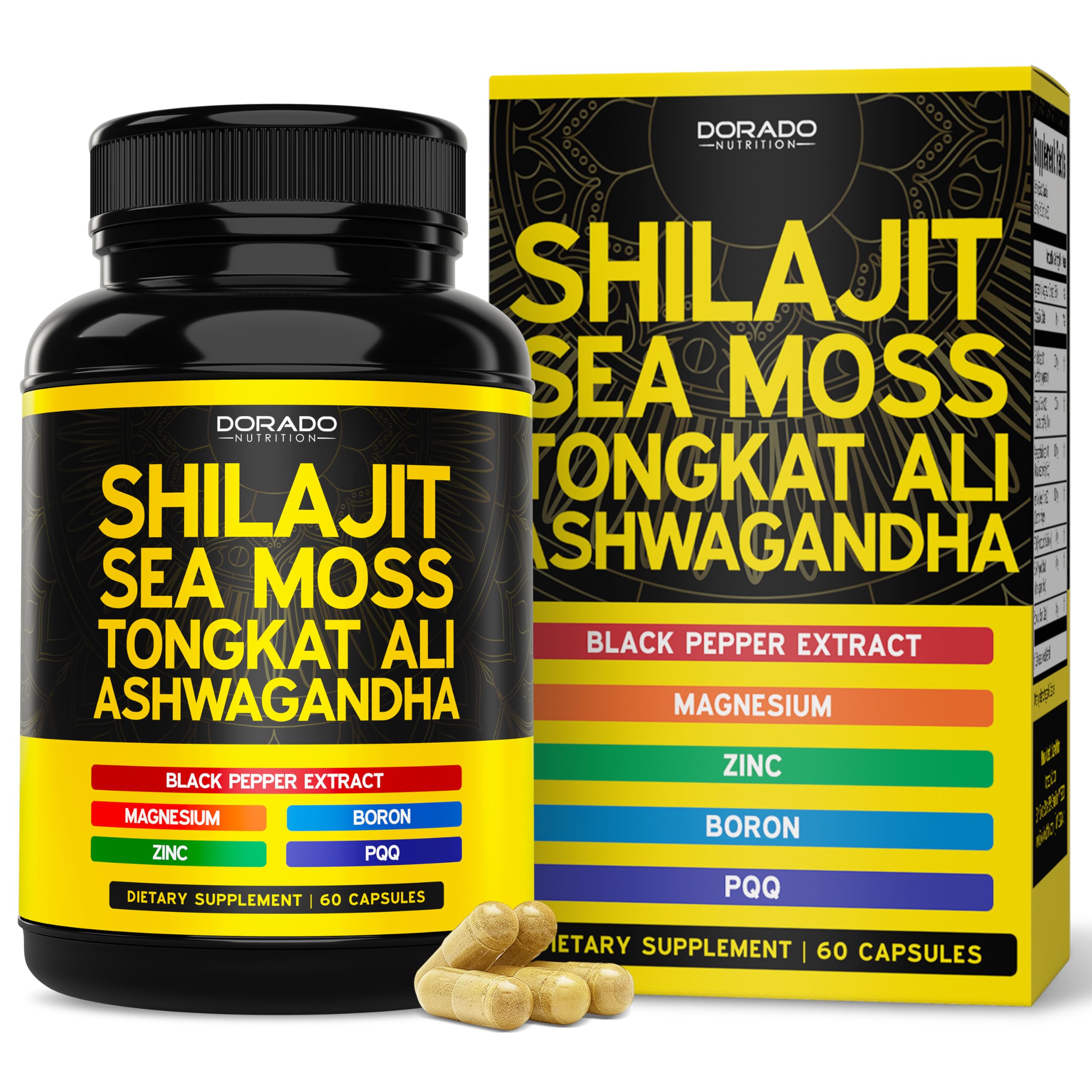 Amazon.com: Shilajit Supplement For Men & Women with Sea Moss