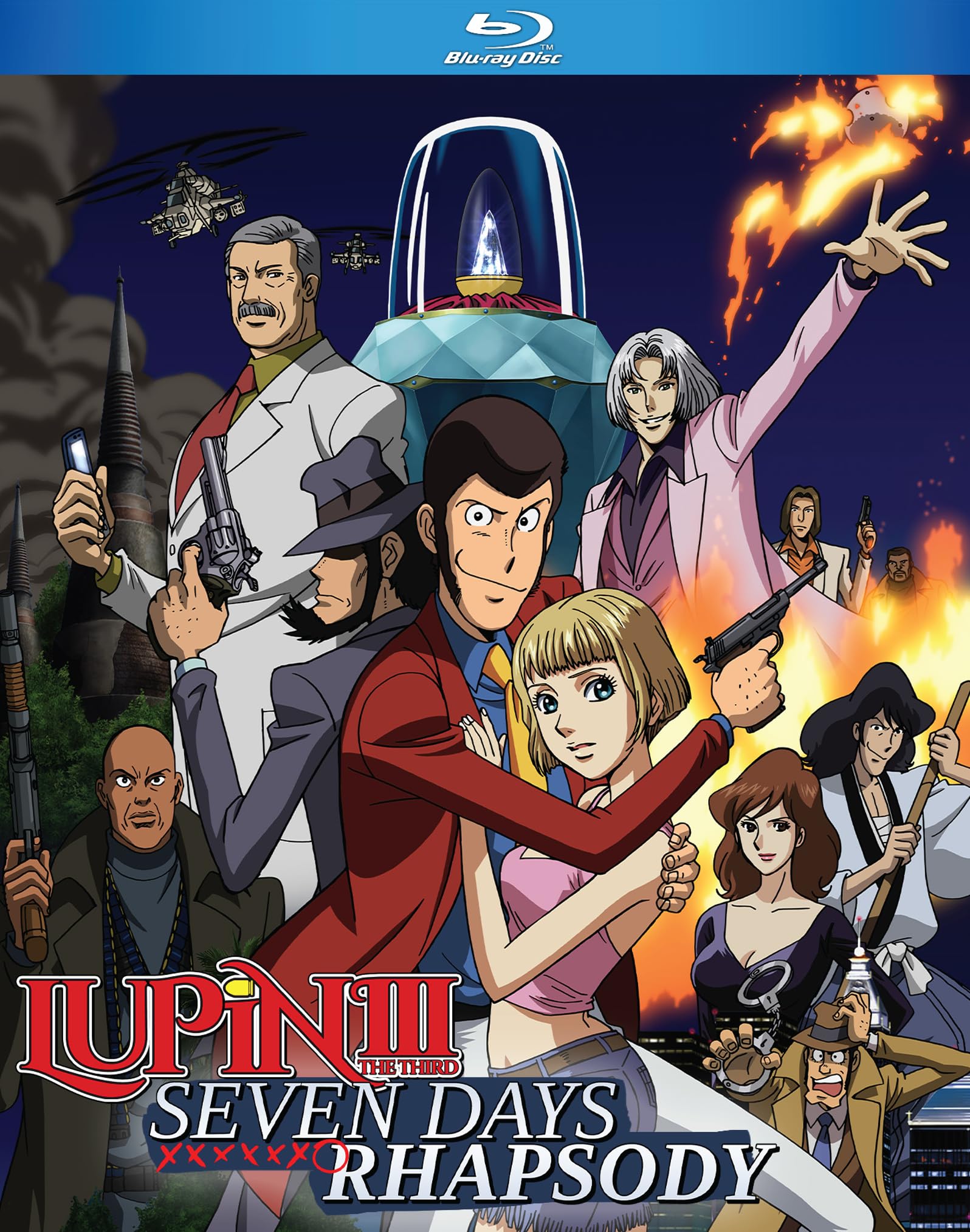 Lupin the 3rd: Seven Days Rhapsody [Blu-ray]
