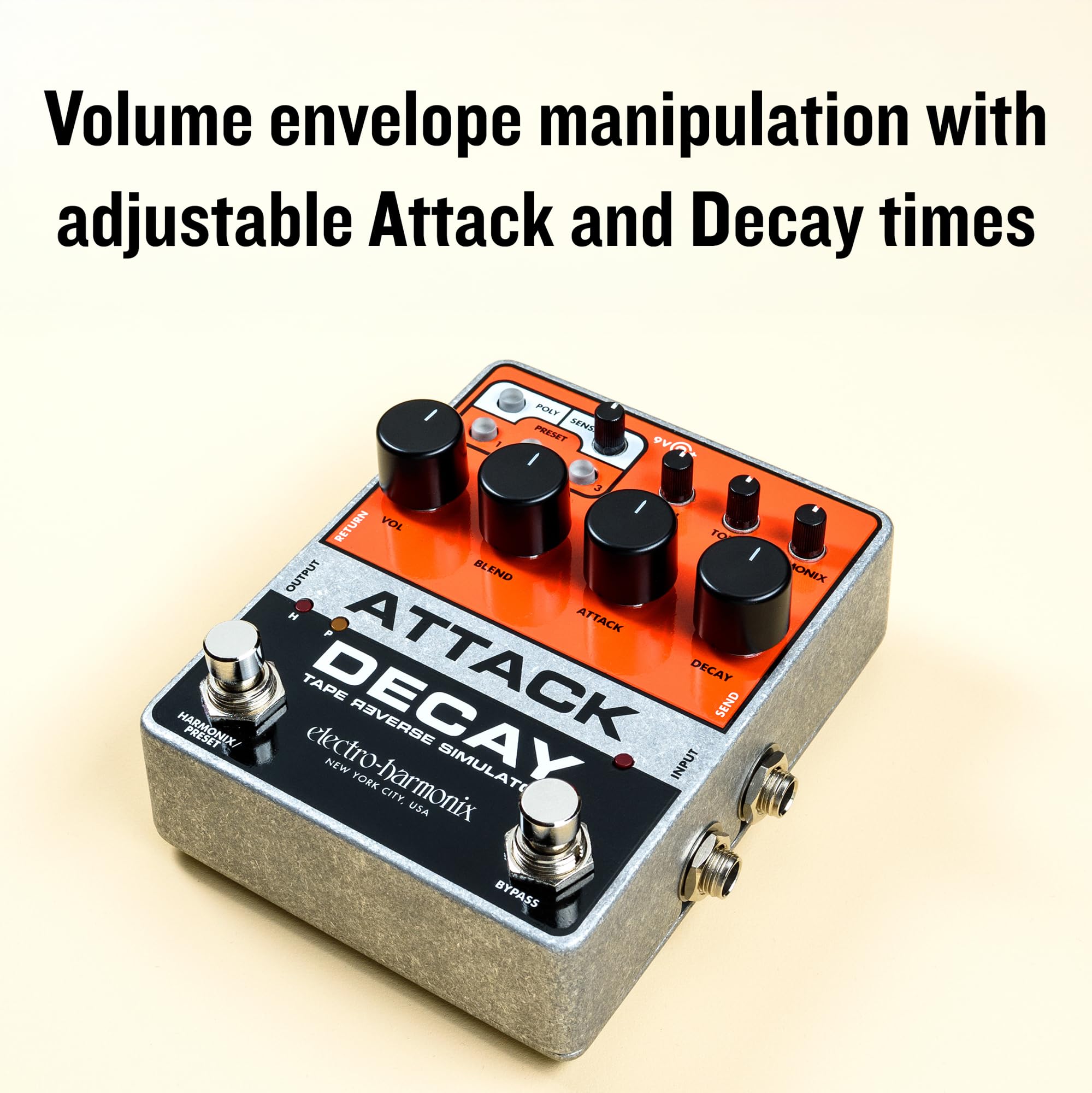 Electro-Harmonix ATTACK DECAY エレハモ Amazon.com: Electro-Harmonix Attack Decay Tape Reverse