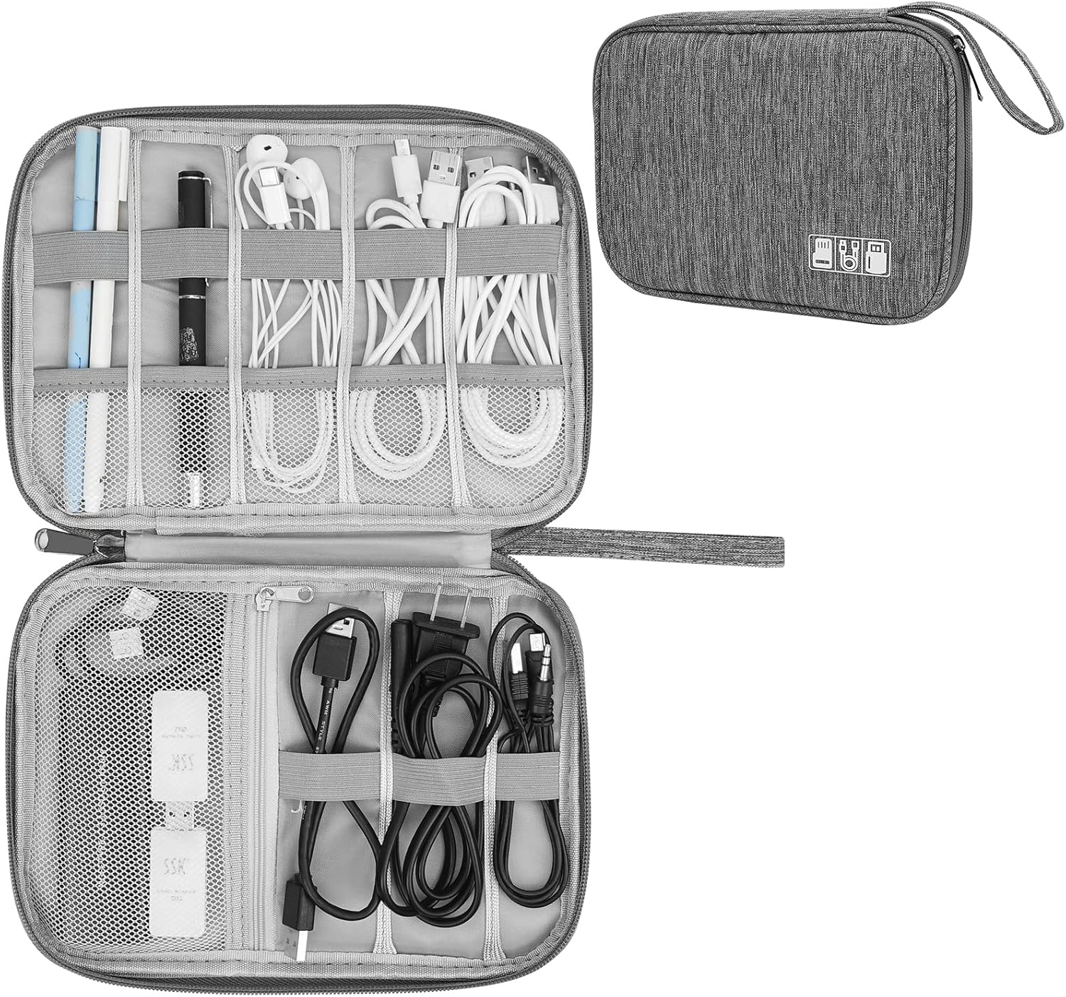 Electronic Organizer Travel Universal Cable Organizer