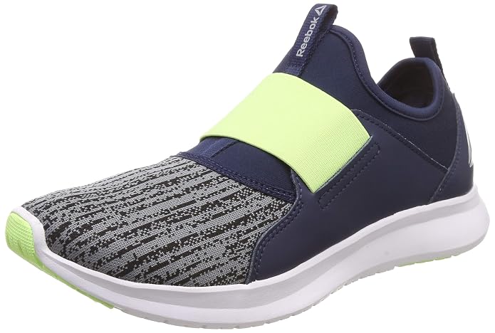 Reebok Men Slip On Lp Coll Navy/Flat Grey/Elect Running Shoes-8 UK/India (42 EU)(9 US) (CN8360)