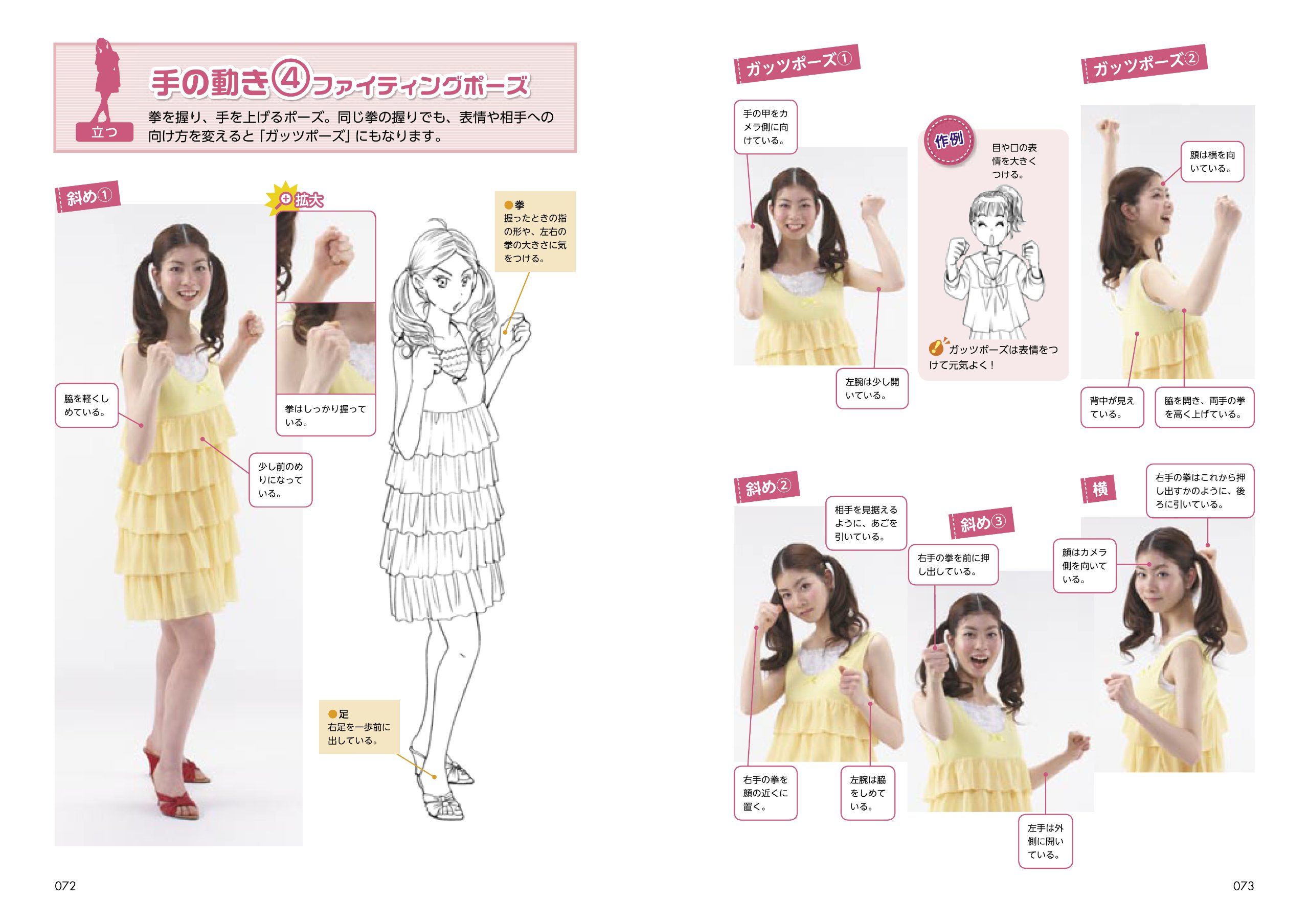 Amazon Fr 写真と図説でわかる 女の子の決めポーズ集 廣済堂マンガ工房 Livres