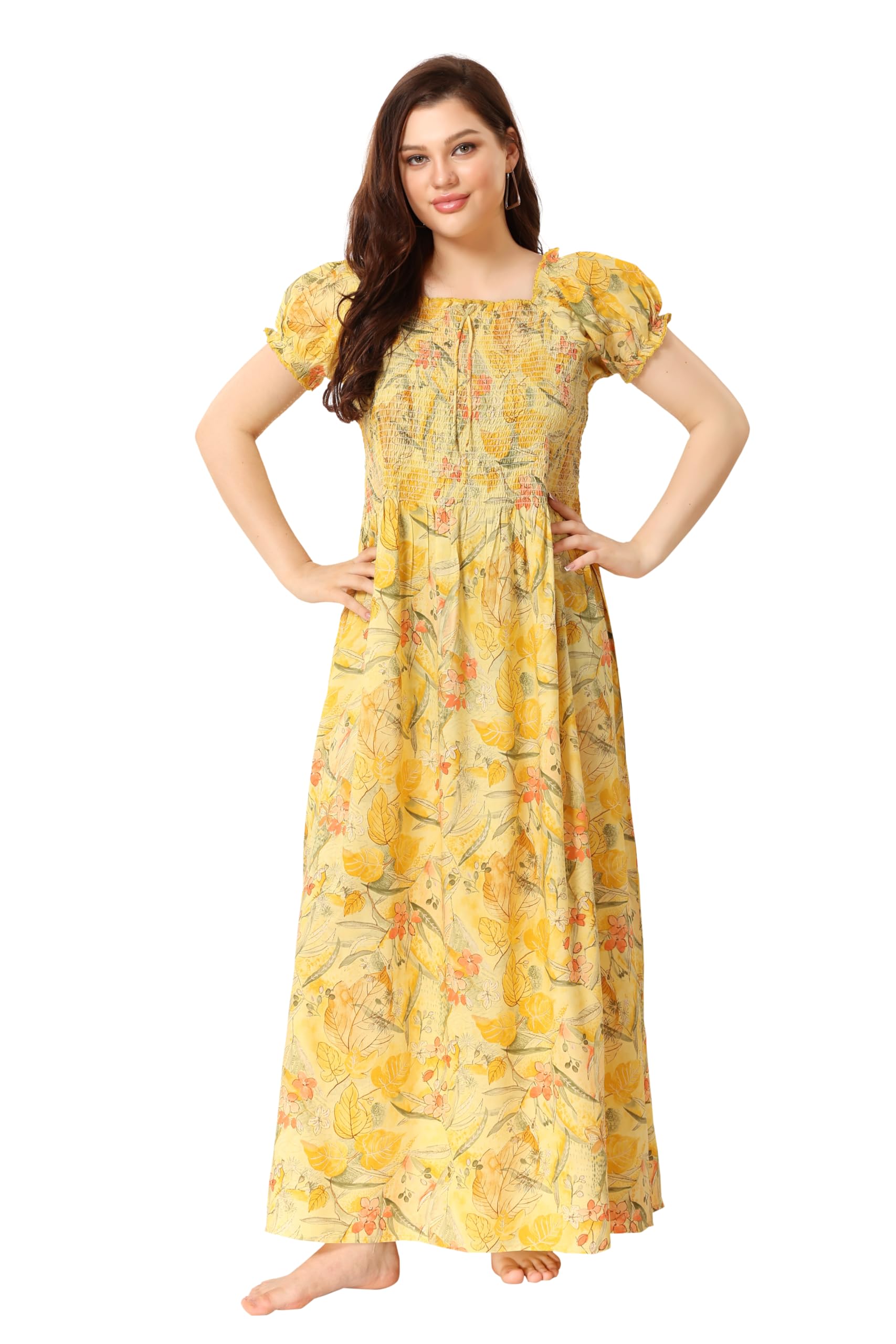 soulemo Girls & Women's Stylish Maxi Dress/Nighty (Outwear & Homewear) 1744-picture-20