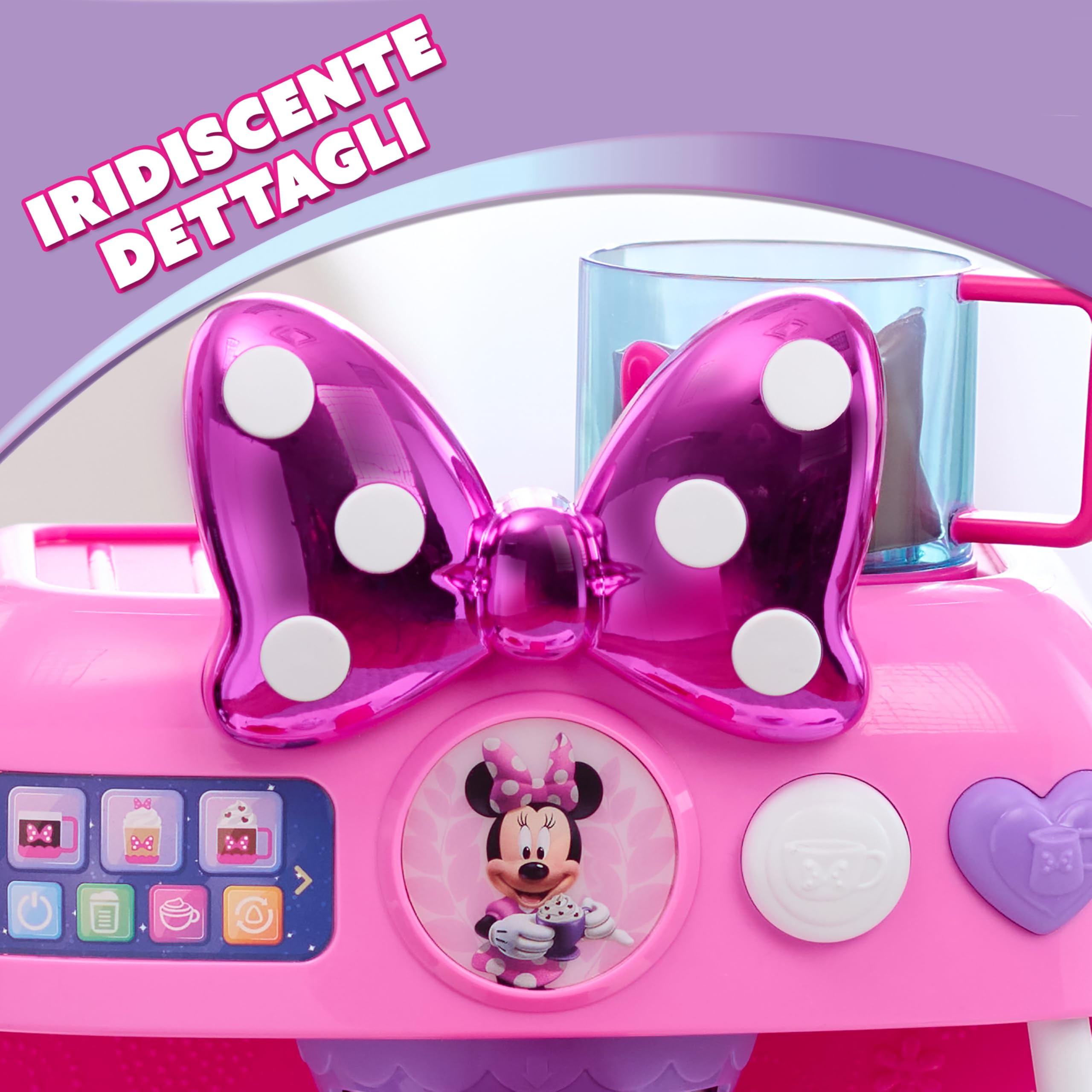 Just Play Set di Gioco Disney Junior Minnie Mouse Rise & Shine Bowrista, Giocattoli per Bambini dai 3 Anni