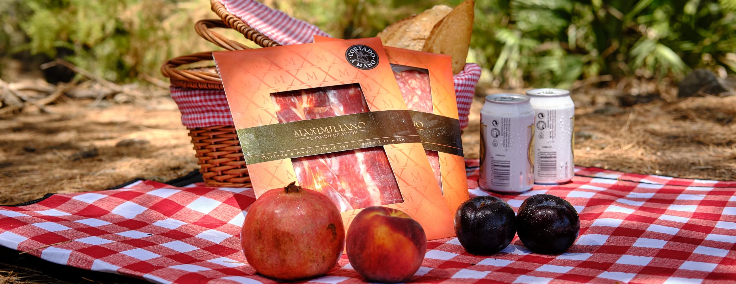 Maximiliano - Paleta Doble Equis - Paleta Curada - Pieza de 5,5 kg - Sabor Intenso y Delicado - Curación 18 Meses - Crianza en Libertad - Origen Sierra de Huelva - Ideal para Compartir