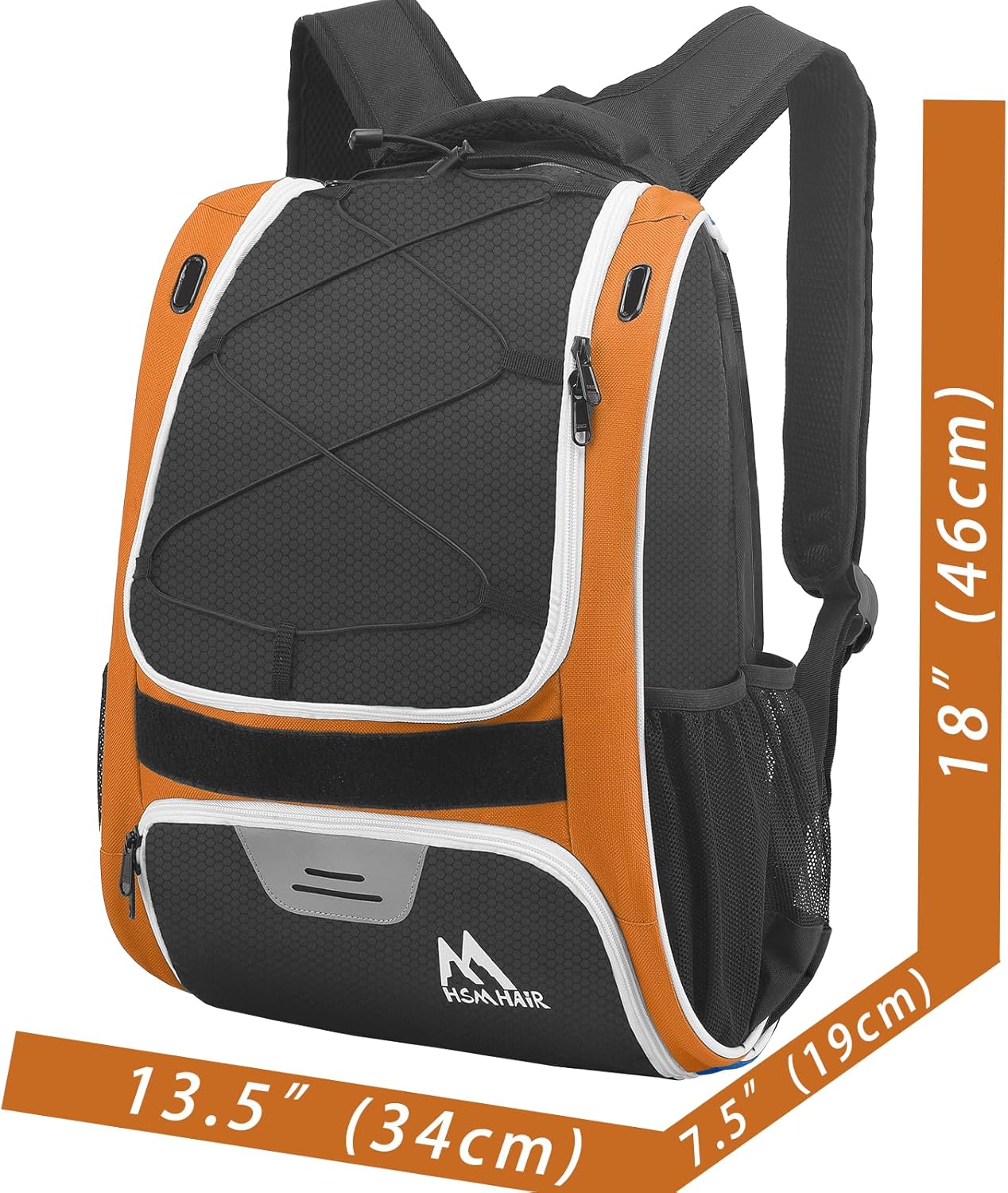 Hsmihair Baseball Bag-Baseball Backpack Holder for Baseball, Large Main Compartment,Softball Tball& Gear for Youth and Adults