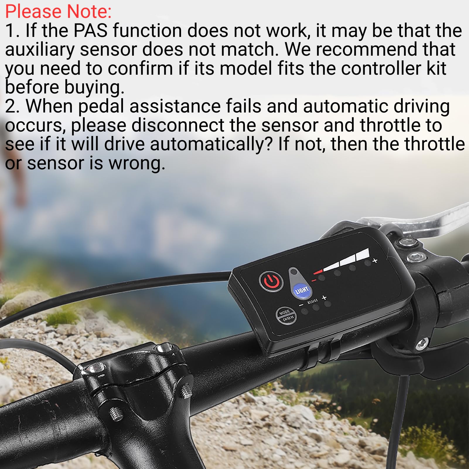 Jadeshay Controllore Motore,36V 250W/350W Bicicletta Elettrica Controller Motore Centralina Bici Elettrica Controller Brushless Elettrico Kit di Controllo Senza Spazzole Sostituzione con Display LCD