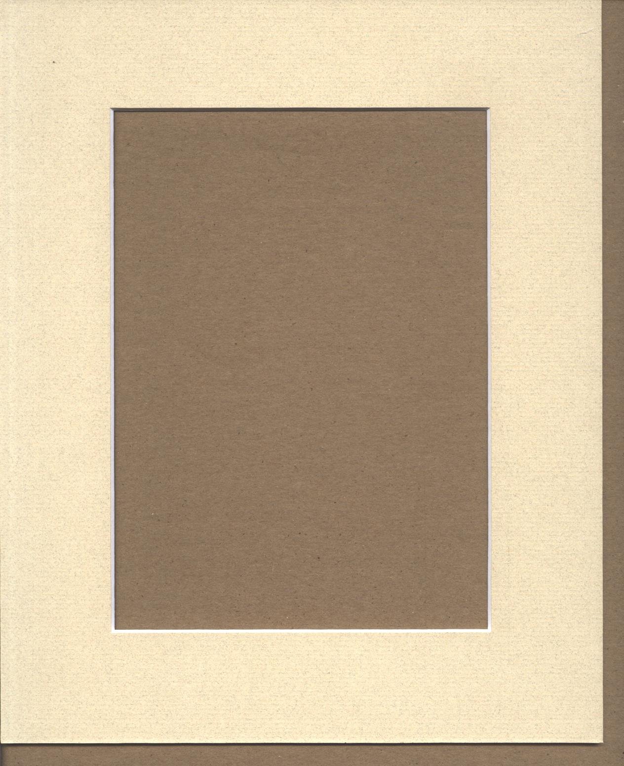 bux1 picture matting 18x24 Light Tan Mats Mattes with White Core Bevel Cut for 13x19 Pictures-image-8