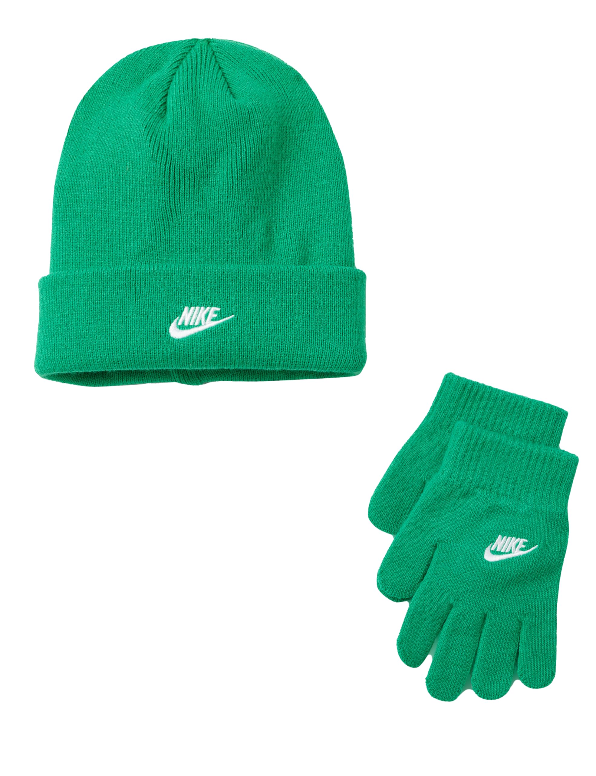 Nike Kids' Club Beanie and Glove/Mitten Set