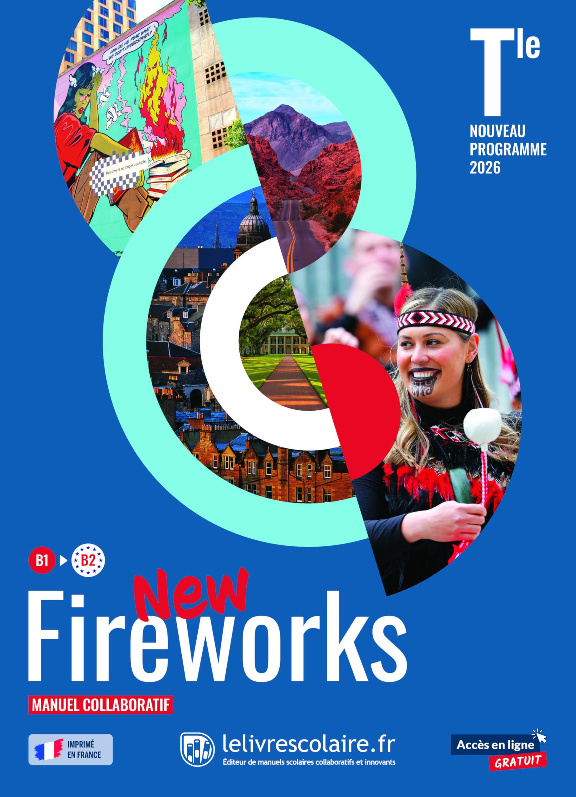 Anglais Tle B1>B2 New Fireworks: Manuel