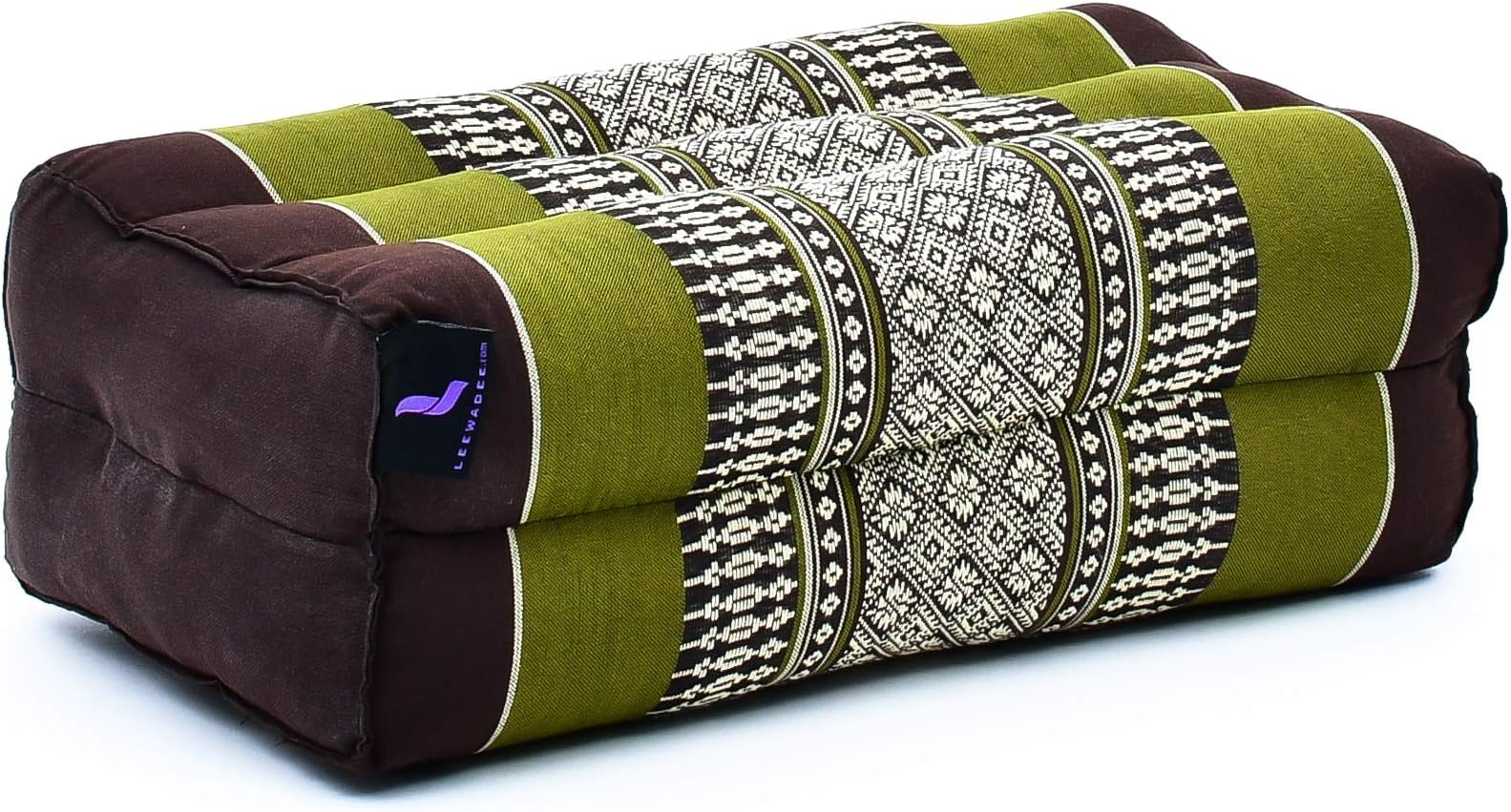 Leewadee Yoga Block – Floor Cushion for Yoga Practice, Meditation Seat Cushion for Workouts Filled with Kapok