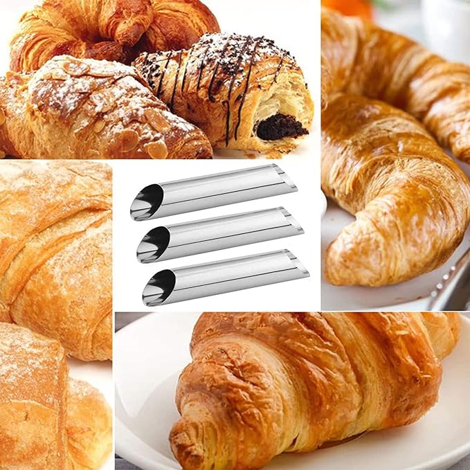 8 Tubos para Cannoli de Acero Inoxidable 12.7 cm miniatura 4