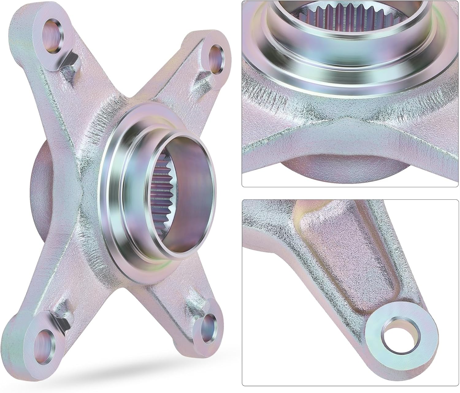 M MATI Rear Axle Sprocket Mount Hub Collar Holder Kit for Yamaha YFZ450 2004-2013 Raptor 700 2006-2024 1S3-25386-00-00 5TG-25386-00-00 1PE-F5386-00-00