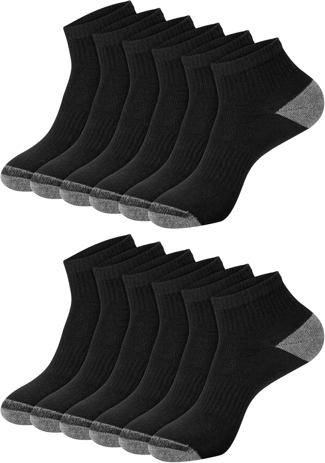 Hanes Men's Ankle Socks, 14-pack, Active Cool X-temp Lightweight Moisture-wicking Cushioned Men's Sock
