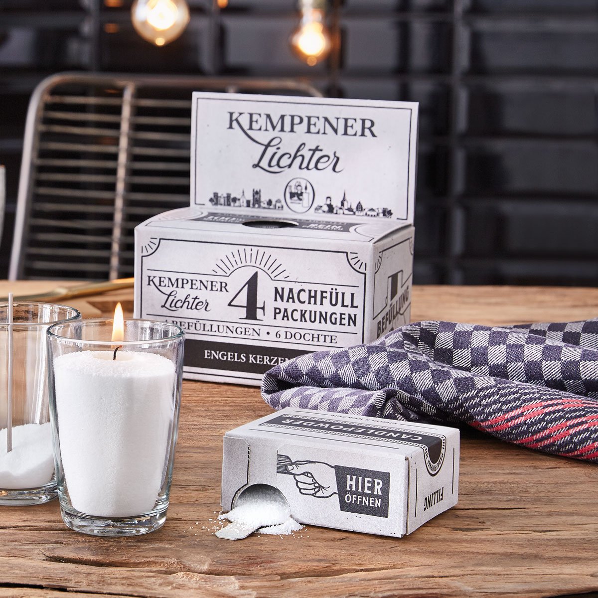 Refill Pack For Kempener Light Candle Set '