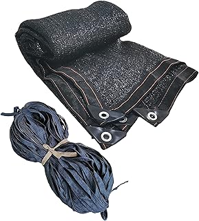 40 x 20ft Rectangle Fine Mesh Swimming Pool Leaf Net Cover Durable In-Ground Pool Leaf Cover Pool Safety Cover Lightweight and Easy to Store for Swimming Pool, Fencing, Sunshade