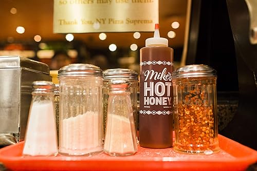 Vista 14 de Mike's Hot Honey Botella fácil de verter de 10 onzas (paquete de 2), miel picante con una patada, dulzura y calor, miel 100% pura, estable