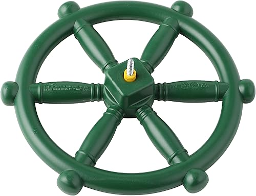 Miniatura 7 de Gorilla Playsets Juego de binoculares jumbo (verdeamarillo) y columpio de rueda de pirata