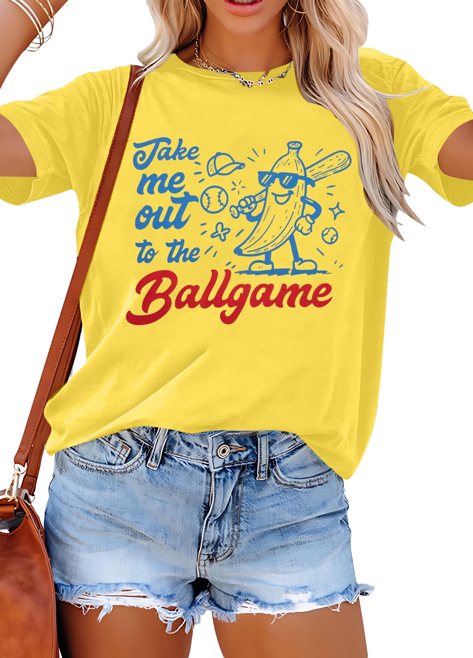 Baseball Shirt Women Ballgame Tee