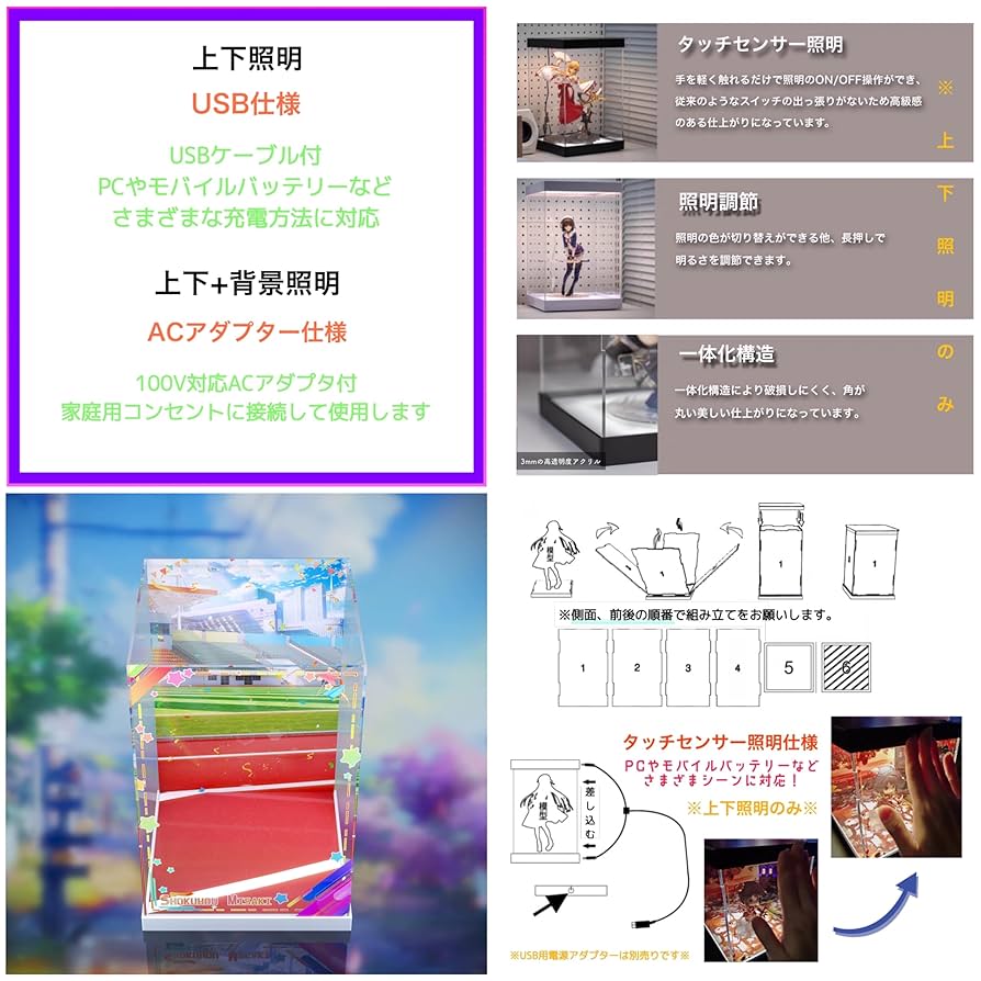 Amazon.co.jp: 専用 フィギュアケース とある科学の超電磁砲T 食