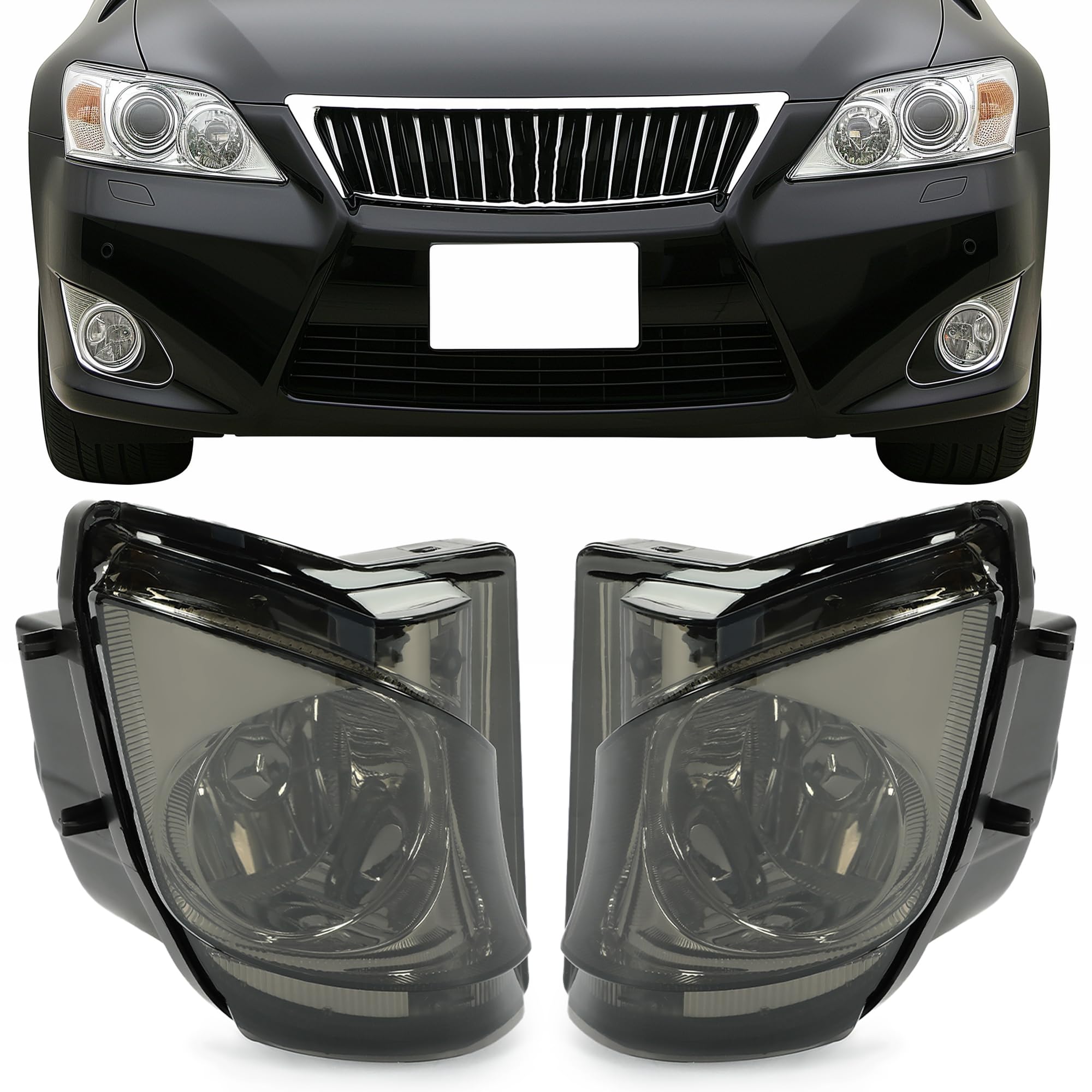 Amazon.co.jp: HECASA フォグライト 2006-2010 Lexus IS250/ IS350に