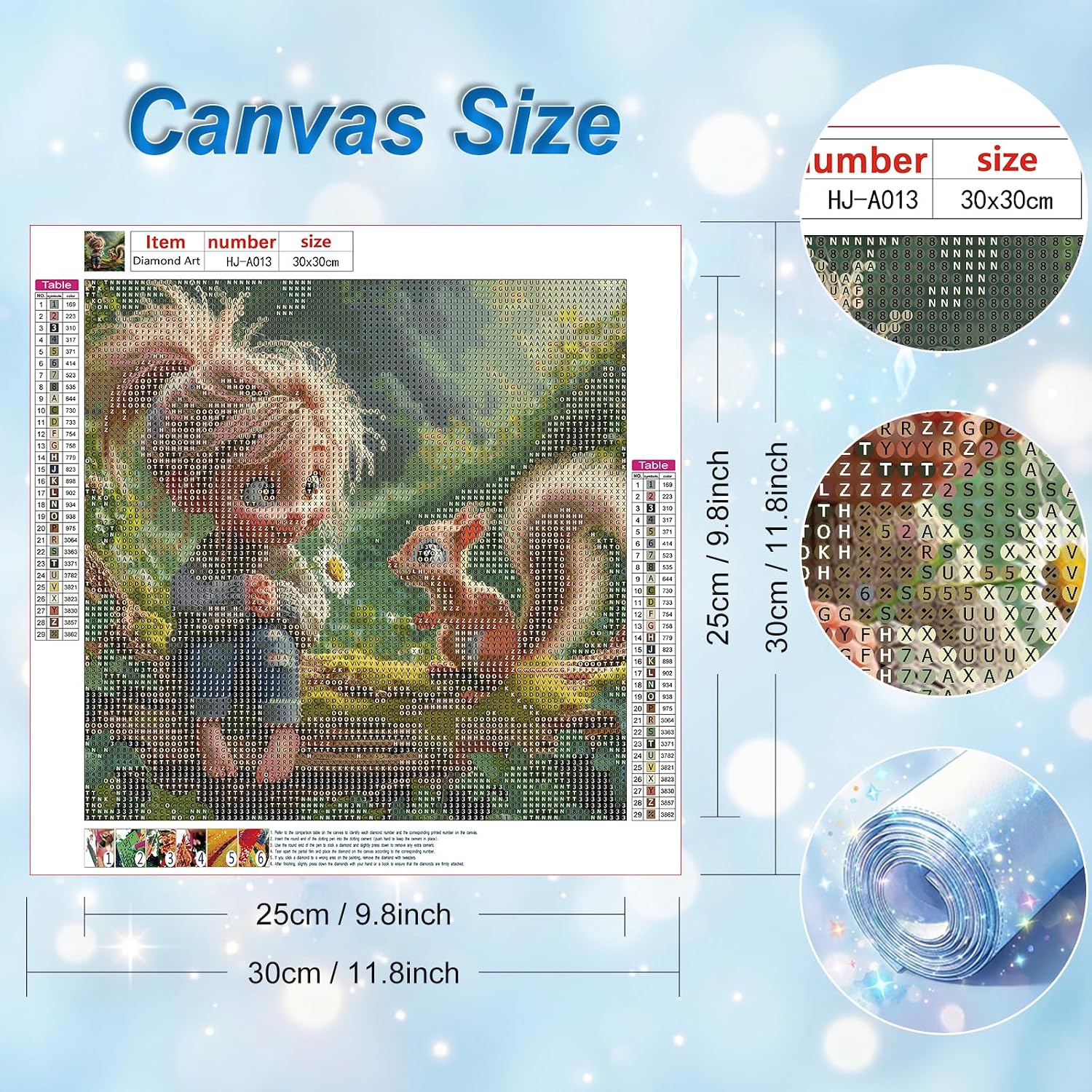 HvasJing Link Diamond Painting Kit for Adults, Squirrel Diamond Art Kit image 4