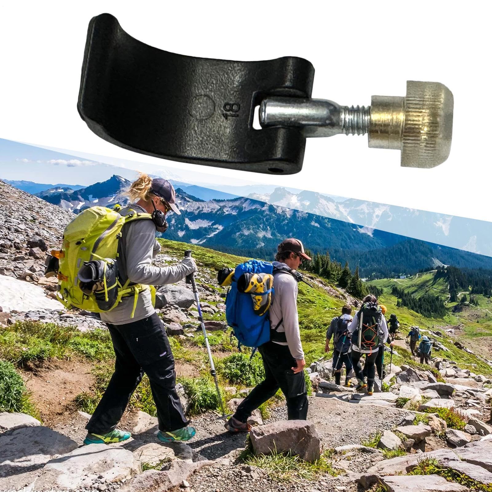 Repuestos Para Bastones De Senderismo - Kit De 4 Cierres De Bloqueo Para Bastones De Trekking, Montañismo Y Aire Libre
