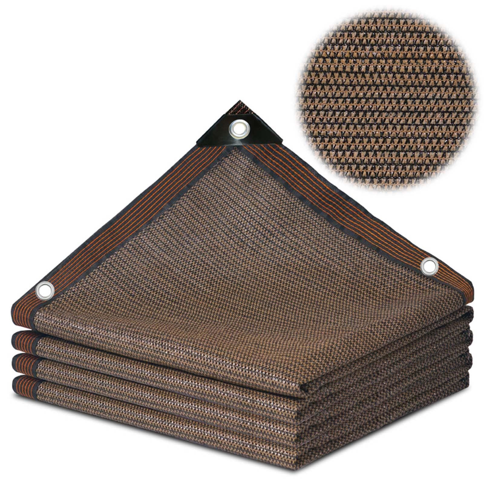 Filet d'ombrage 85% avec œillets pour jardin et balcon de 1x1m à 6x6m