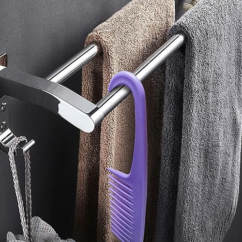 Miniatura 5 de Wapodeai Peine de dientes anchos, cepillo desenredante para el cabello, peine de agarre de cuidado premium, se aplica para cabello rizado, mojado,