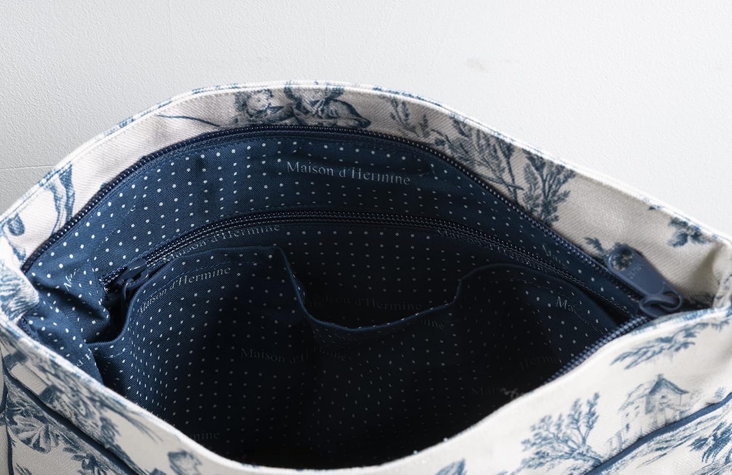 Maison d' Hermine Cross Body Bags for Women Cotton Canvas Shoulder Bag for Travel Tote purse Sling Bag Valentines Day Gifts - Image 6