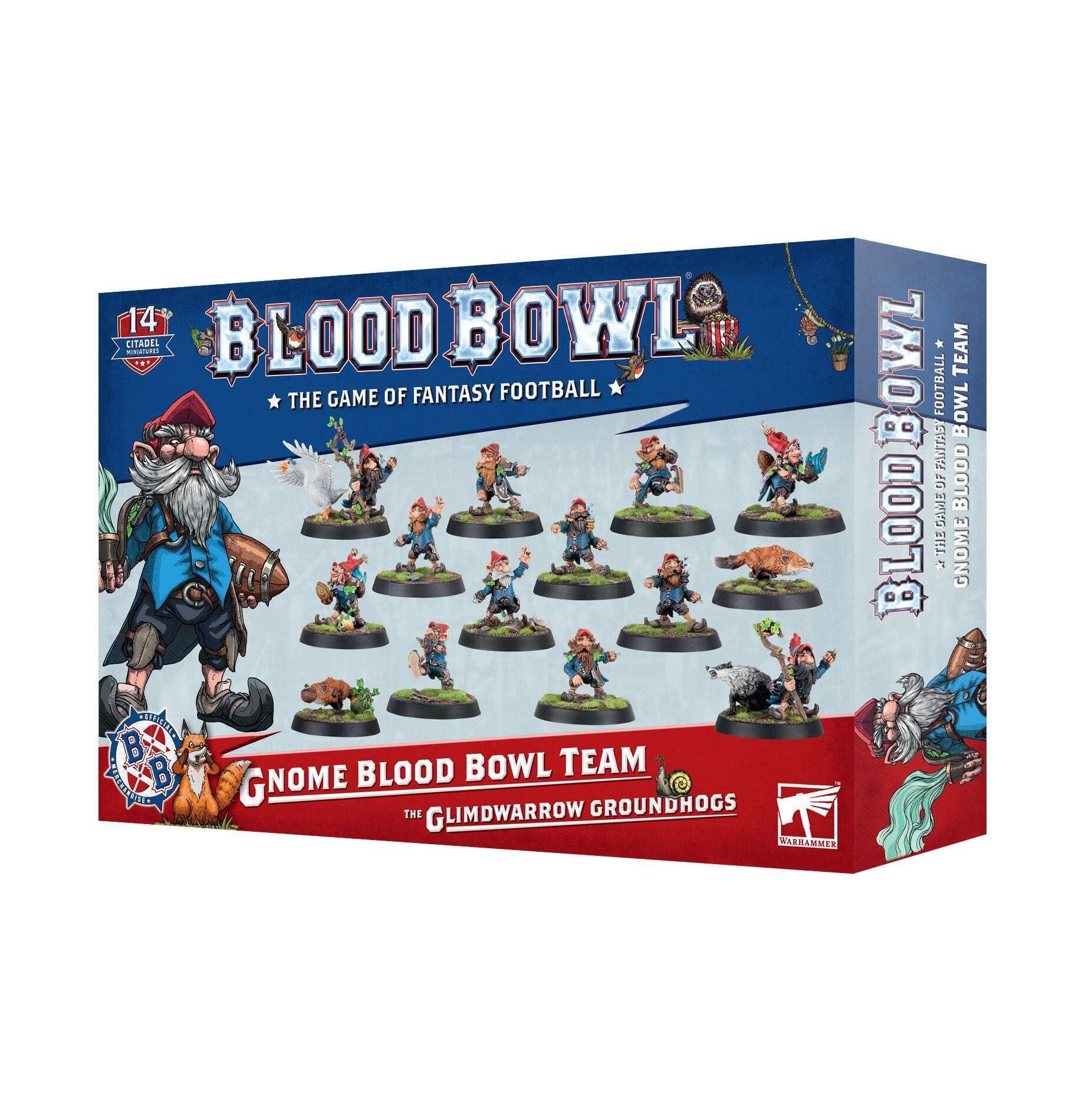 Games Workshop - Blood Bowl: Gnome Team - The Glimdwarrow Groundhogs