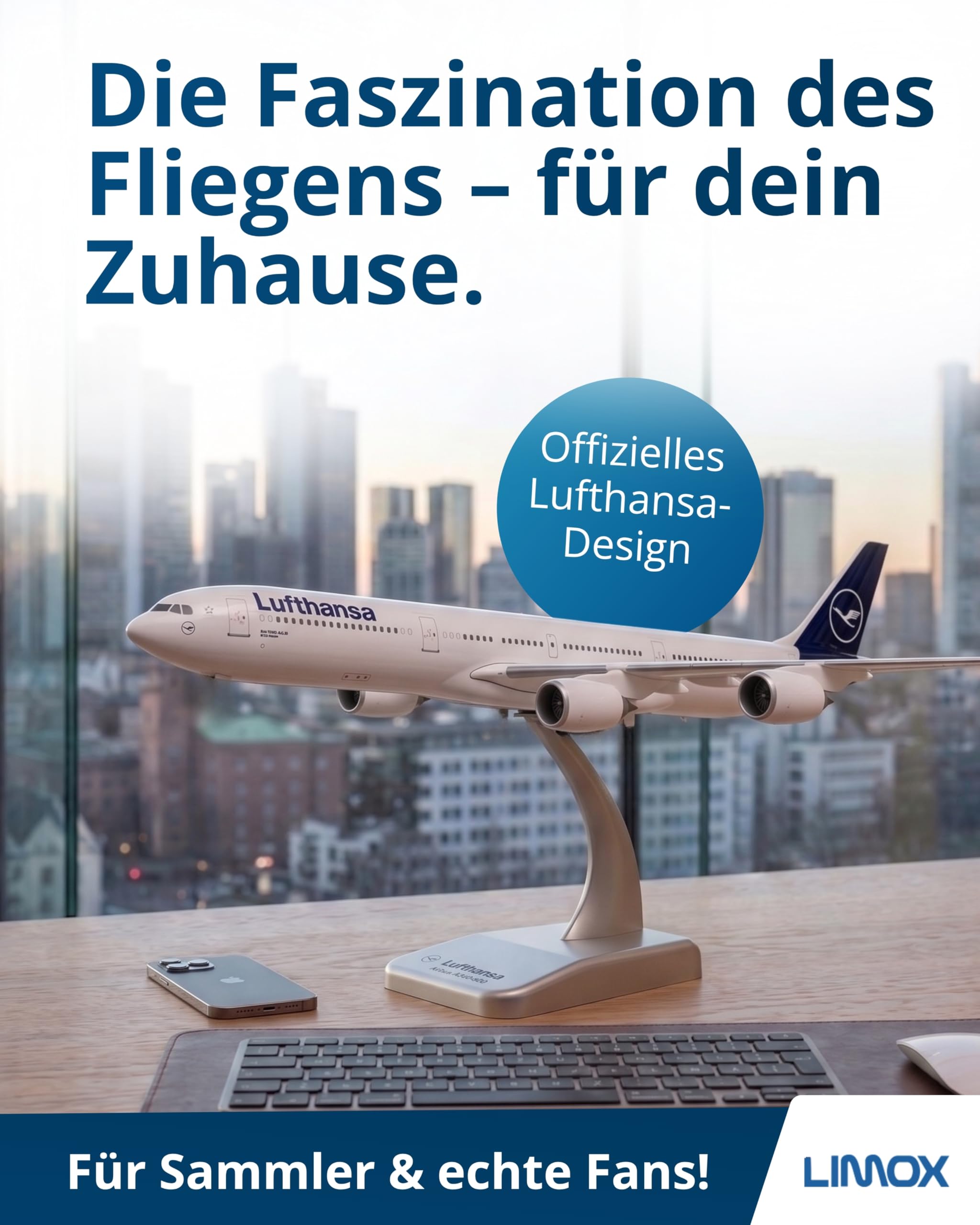 Limox Wings Lufthansa Airbus A340-600 Scale 1:200 | Neue Lufthansa LACKIERUNG |