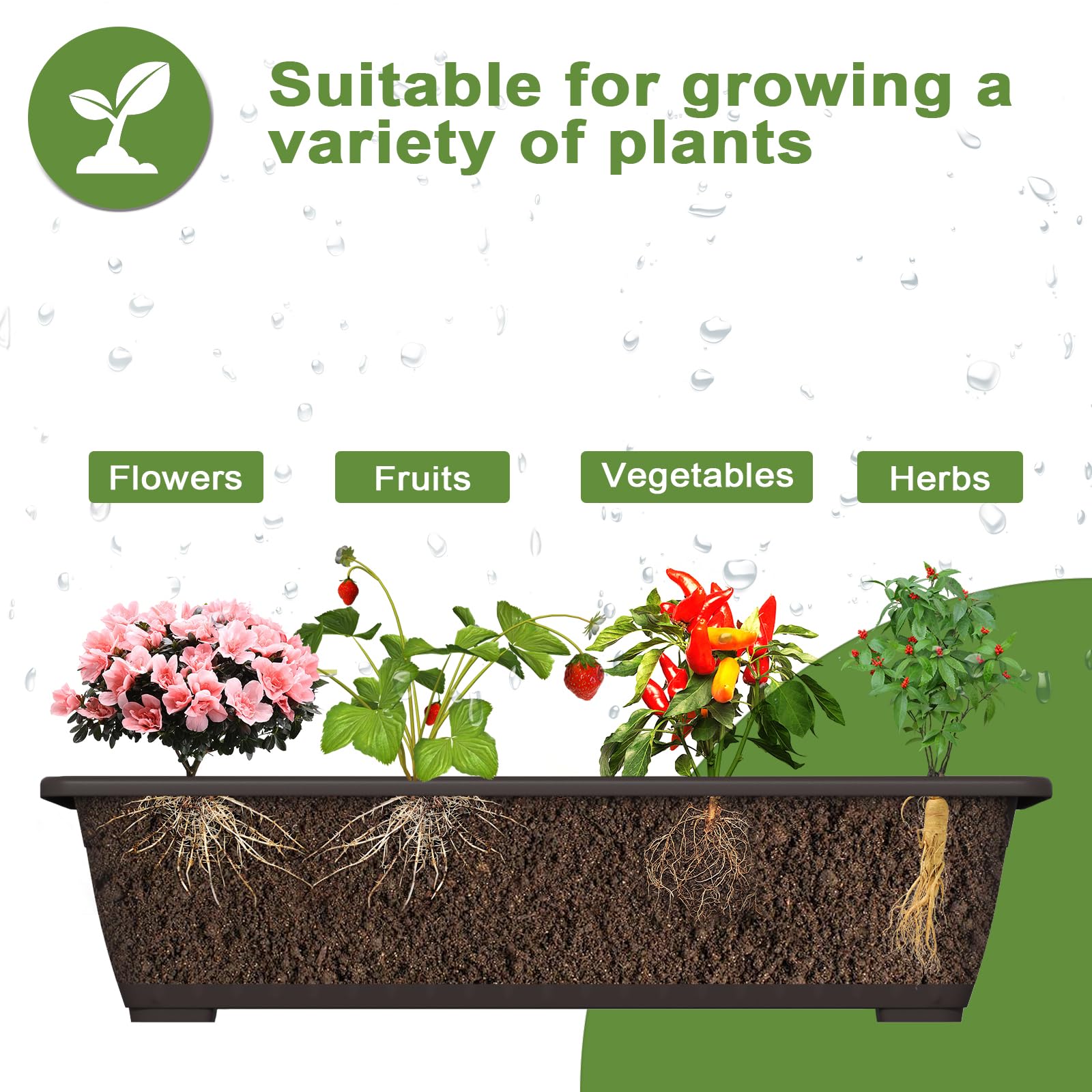 Amazon.co.jp: G TALECO GEAR 縦型ガーデンプランター、5段垂直隆起