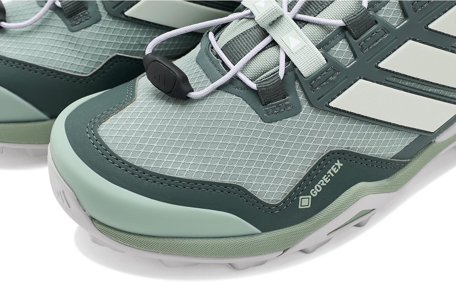 adidas Terrex, Terrex Skychaser GTX Hiking Shoe - Women's, Silver Green/Linen Green/Legend Ivy, 10.0