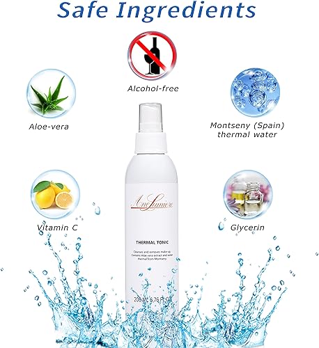 Miniatura 2 de Solución química de preparación de exfoliación para la cara hidratante después de la cáscara con agua termal de España Aloe Vera Vitamina C