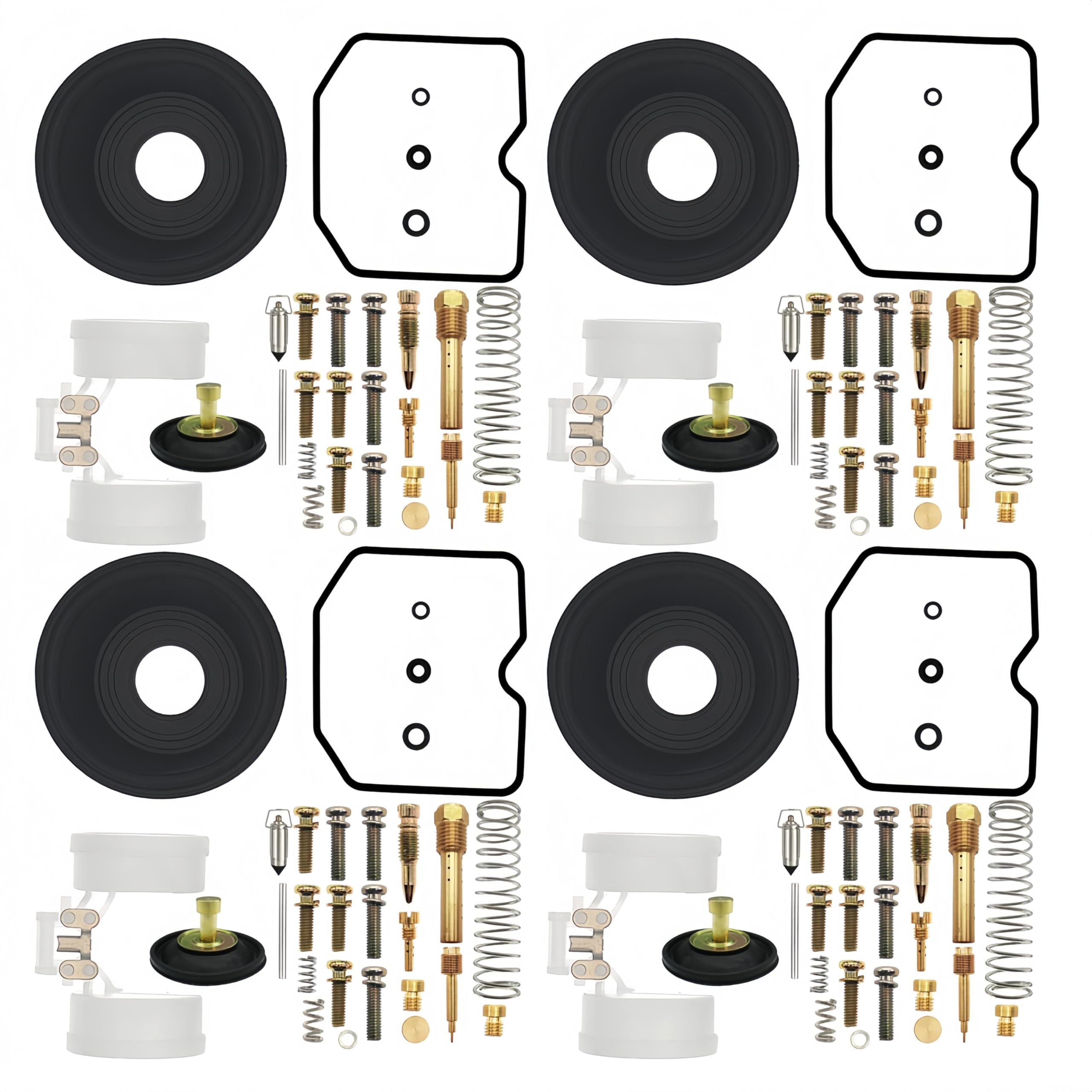 Amazon.com: 4-Pack Carburetor Repair Kits Rebuild Kit Diaphragm
