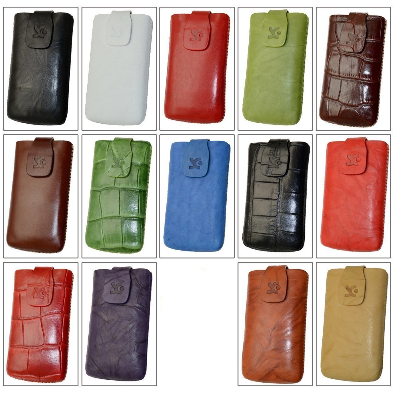 Suncase Original Tasche für/Doro PhoneEasy 612gsm - 612 / Leder Etui Handytasche Ledertasche Schutzhülle Case Hülle/in schwarz