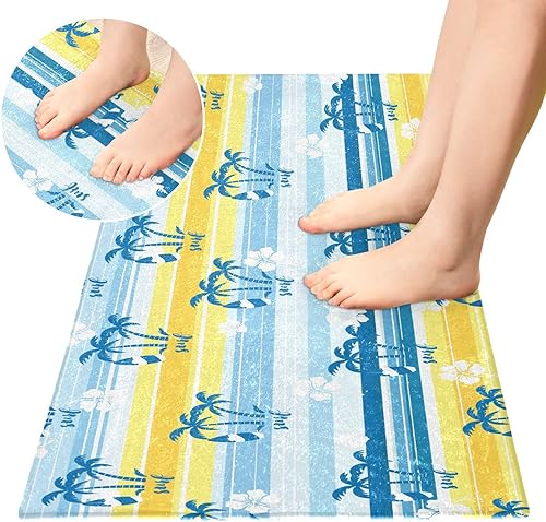 Miniatura 2 de Summer Windsurf Bathroom Rug Mat 39x20,Absorbent Thick Non Slip Bath Rugs, Machine Wash Dry Shower Mat for Bathroom,Kitchen,Tub