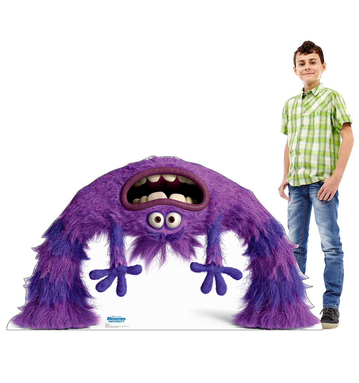 Amazon.com: Cardboard People Art Life Size Cardboard Cutout Standup -  Disney Pixar's Monsters University : Home & Kitchen