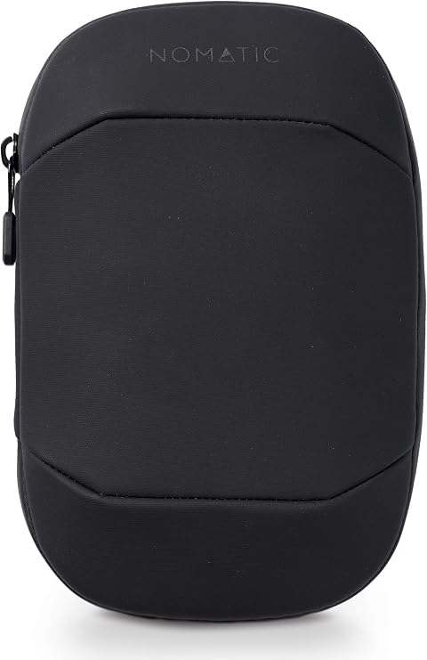 NOMATIC Premium Tech Organizer | Electronic Organizer (Black) | Water Resistant Travel Tech Case, Cord Case - Universal Cable Holder, Memory Cards, Hard Drive, Power Banks, Charger, etc