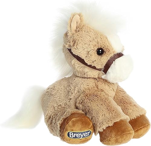 Aurora Exquisito Breyer Bridle Buddies Palomino - Detalles realistas - Juego imaginativo - Palomino 11 pulgadas